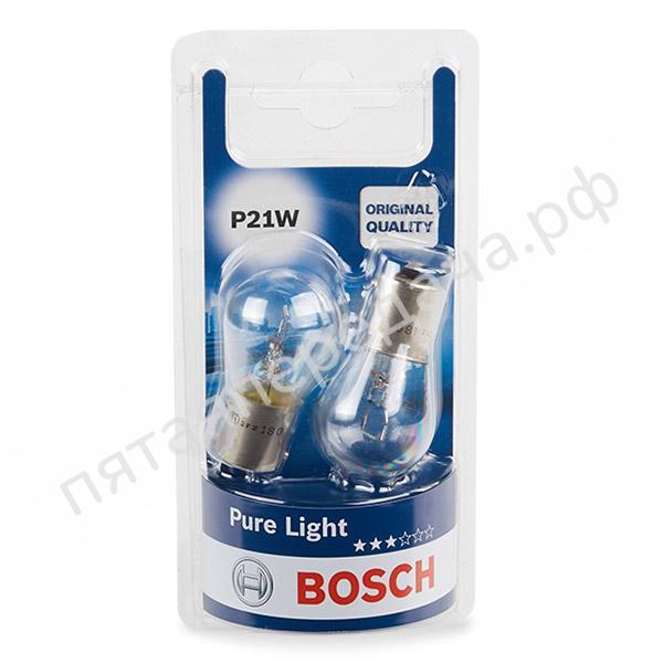 Лампа накаливания Pure Light P21W 12В 21Вт - 1987301017